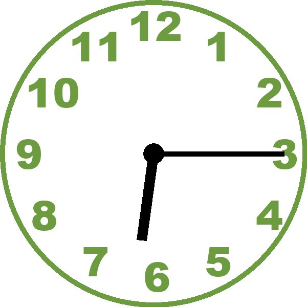 Quelle heure est-il?